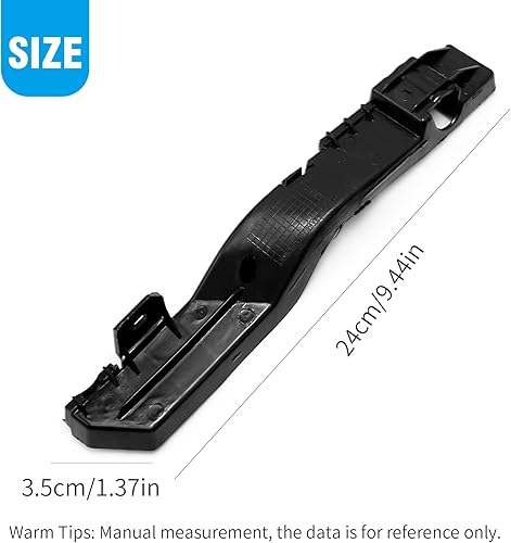 Miniatura 5 de MDEOOSKY 5178410AD 5178411AD Soporte de parachoques delantero izquierdo y lado del pasajero Reemplazo del soporte del parachoques delantero para