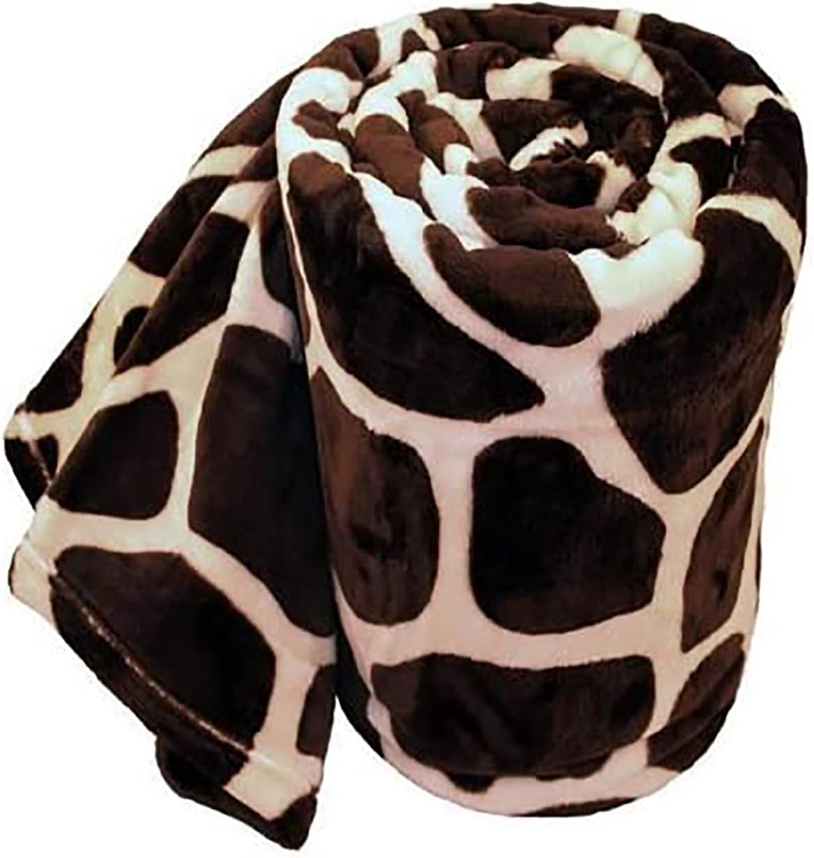 Home Must Haves Ultra Soft Micro Plush Luxurious Flannel All Season Premium Bed Sofa Couch Picnic Throw Fleece Blanket (King 90"x80", Giraffe Skin Print)