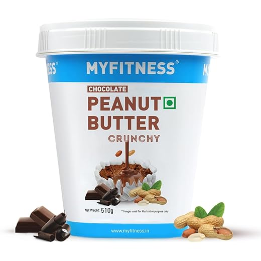 MYFITNESS Crunchy Peanut Butter Spread 510g