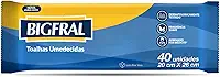 Toalhas Umedecidas Bigfral 40 unidades