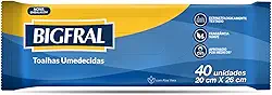 Toalhas Umedecidas Bigfral 40 unidades