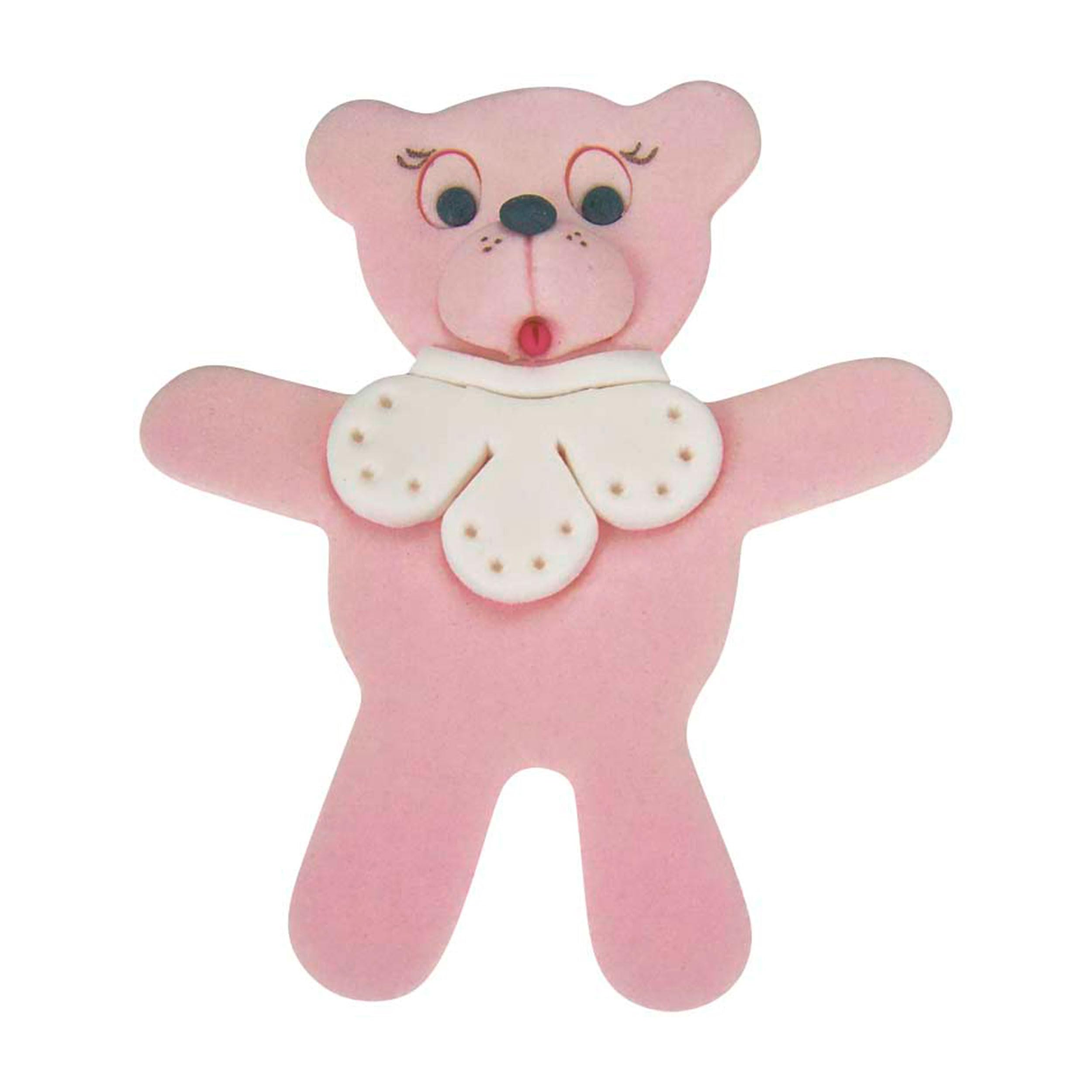 Stampino Per Biscotti A Forma Di Orsetto In Rilievo - Acciaio Inox, 7 Cm, Per Pasta, Fimo, Marzapane - 2