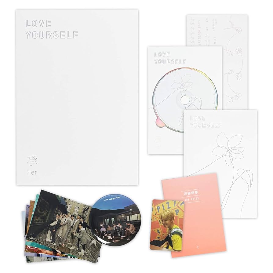 BTS 5th Mini Album - LOVE YOURSELF 承 HER [ E ver. ] CD +