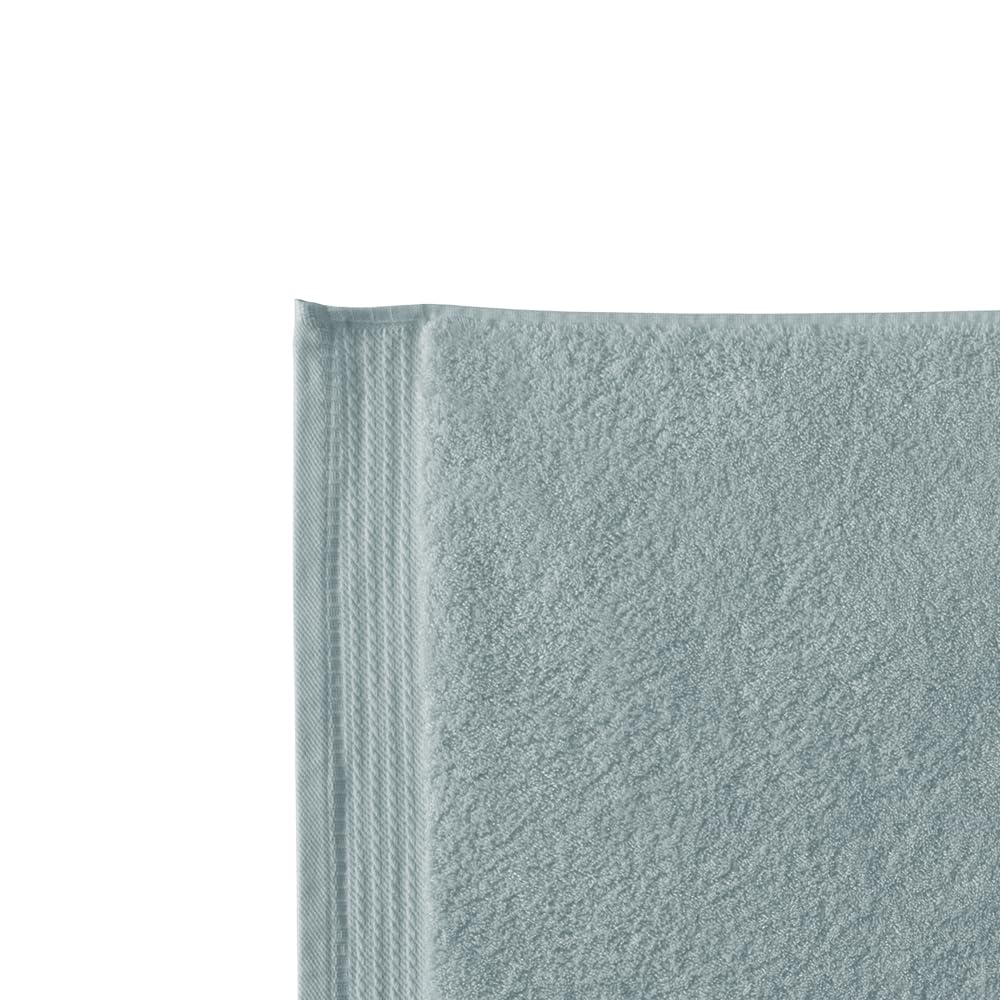 RIZO Top Towel - Set of 1 Shower Towel - Bath Towels - 100% Combed Cotton - 600 g/m2 - Measure 70 x 140 cm - Aqua Green - Image 3