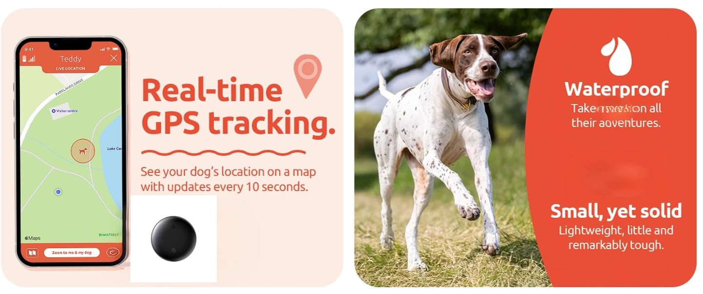 AirTag Cat Collar for Airtag Dog Collar HolderProtective Cat Airtag Dog Collar, Silicone AirTags GPS Tracking Accessories, Air Tags (1 Pack(Black)) - image 6