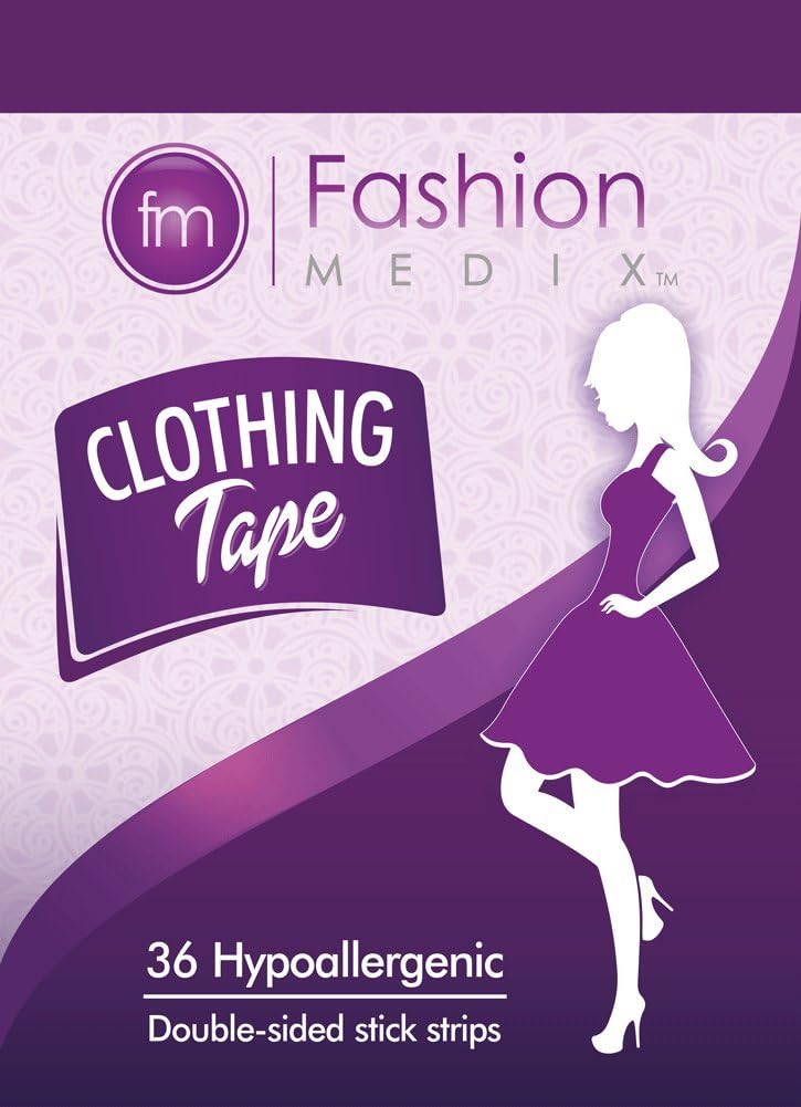 Double Sided Clothing Tape (36 Strips)