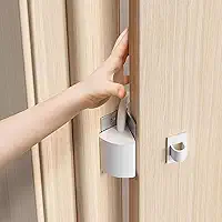 Protetor de dobradiça de porta para dedos de adultos, protetor de dedo seguro para permanecer aberto, protetor de trava de porta anti-beliscar