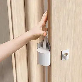 Protetor de dobradiça de porta para dedos de adultos, protetor de dedo seguro para permanecer aberto, protetor de trava de porta anti-beliscar