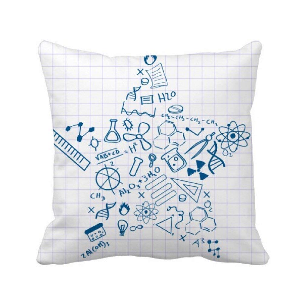 Coussin de chimie multicolore pour égayer votre canapé de salon