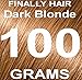 Finally Hair Building Fiber Refill Dark Blonde 100 Grams Hair Loss Concealer by Finally Hair (Dark Blonde)