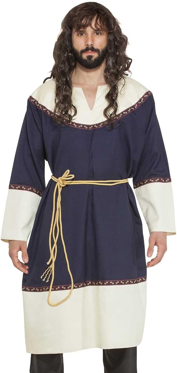 ThePirateDressing Medieval Renaissance Pirate Viking LARP Mens Costume Tunic