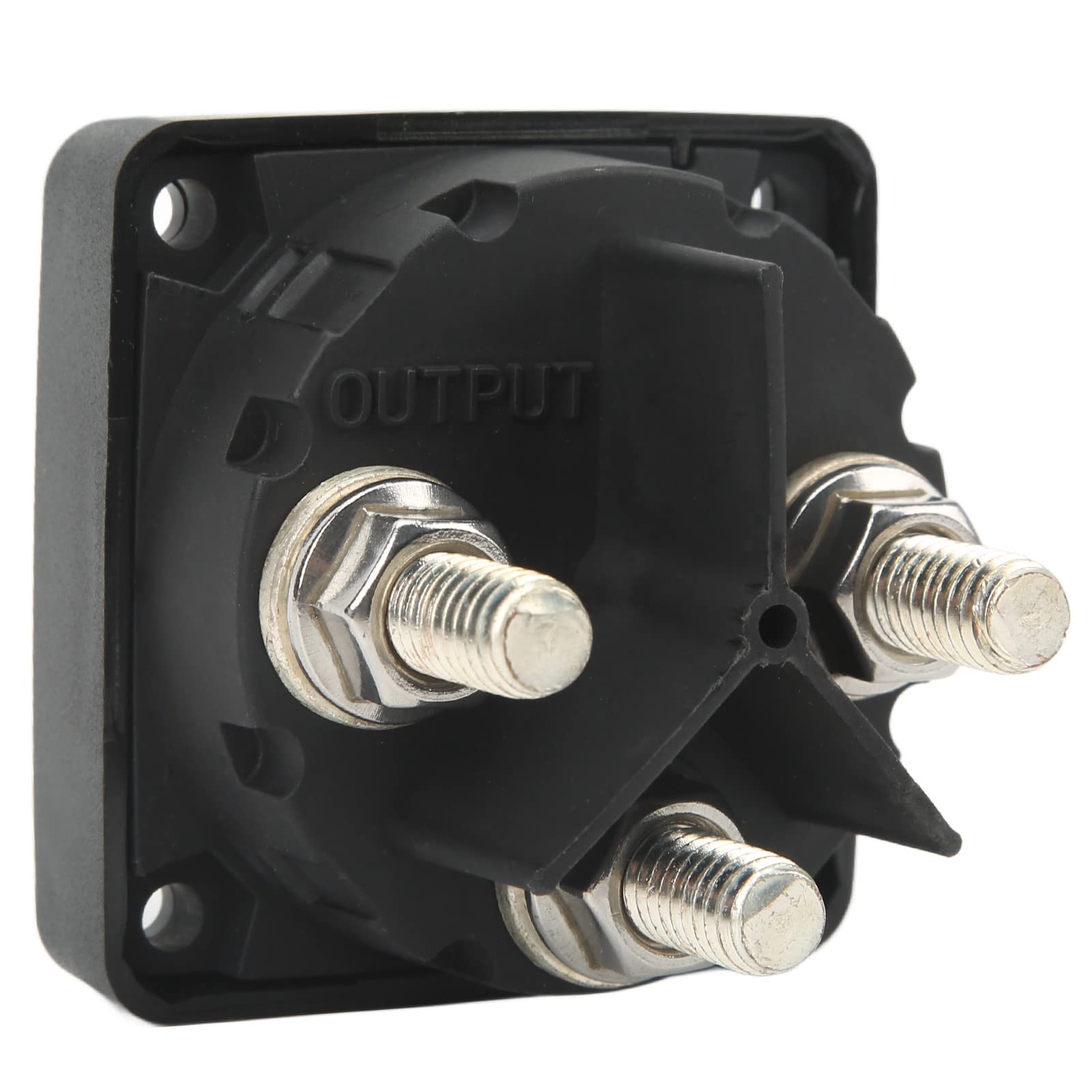 Acouto Marine-Batteriewahlschalter, 4-Positionen-Trennschalter, Stromkreis aus Für Boot RV 32 Bass, Bootswahlbatterie F SwitchBoot-Batterieschalter
