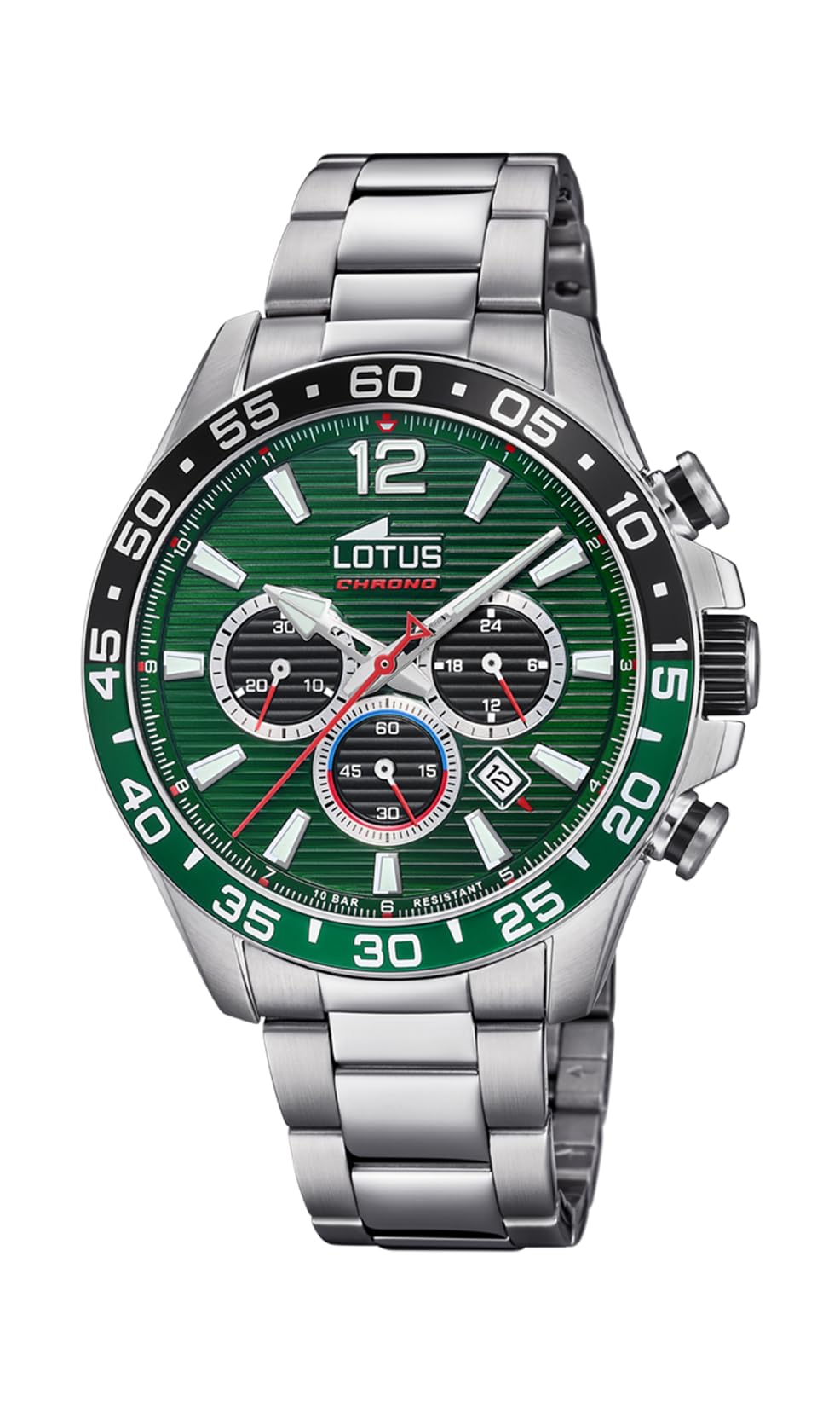 LOTUS Reloj Cronógrafo para Hombre de Cuarzo con Correa en Acero Inoxidable 18696/3