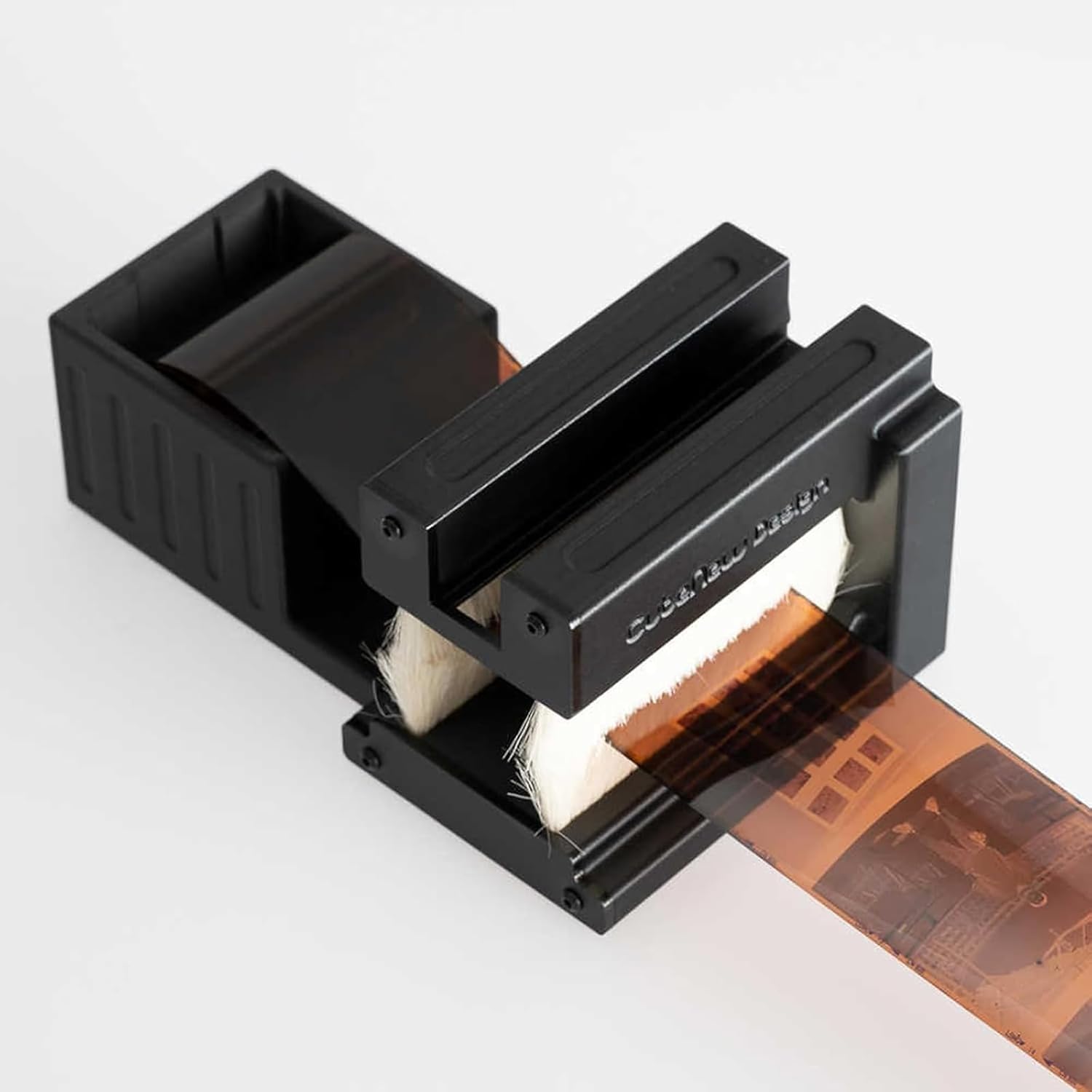 Kit de eliminación de polvo de película negativa, cepillo de película antiestática con barra antiestática de iones, cepillo de limpieza eficiente para películas 135, 120, 4x5, elimina el polvo y la