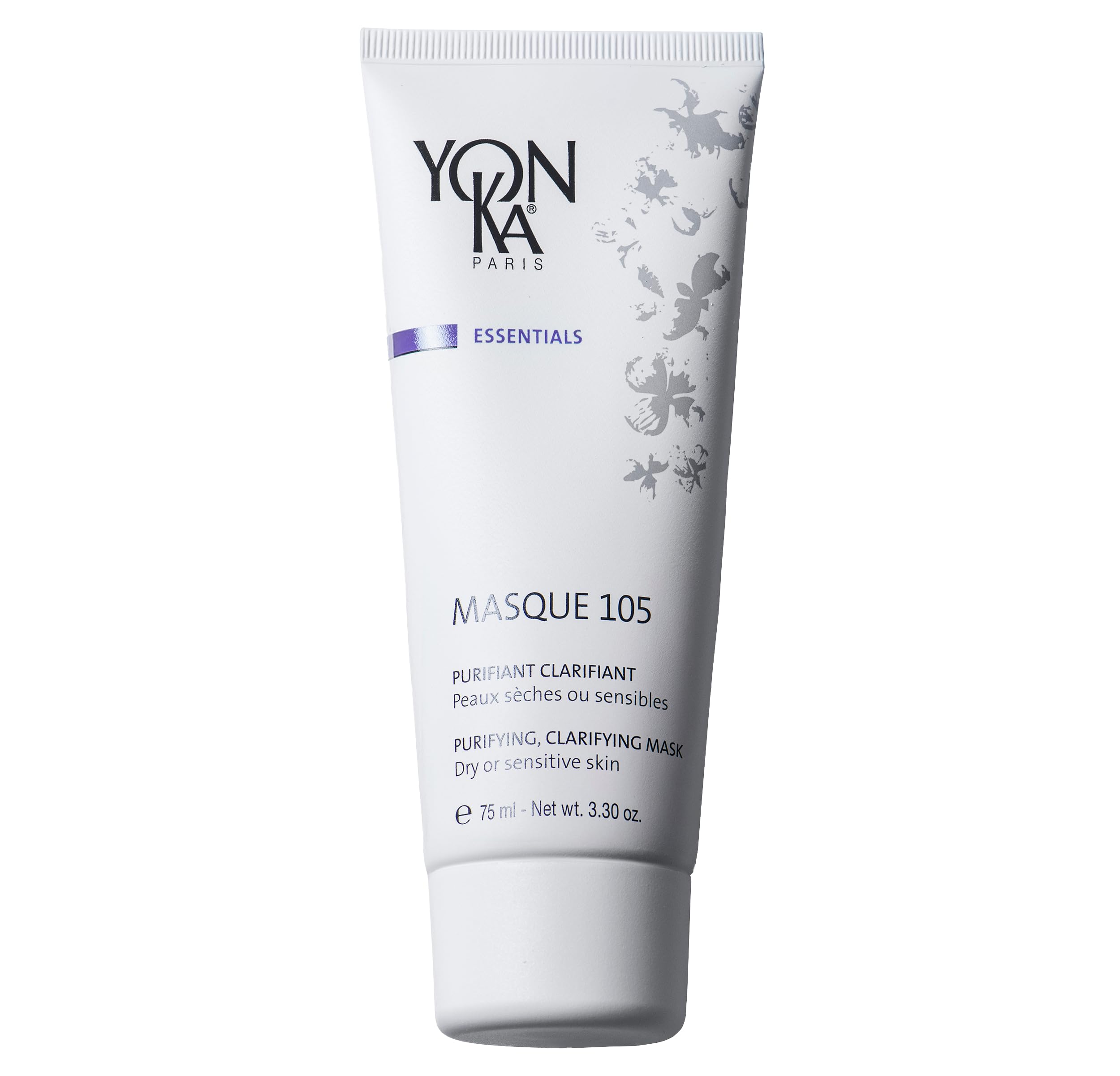 Yonka Essentials Masque 105 | Clarifying and Purifying Face Mask | Weekly Treatment for Dry and Sensitive Skin | Hydrates While Tightening Pores and Purifying Skin | 3.30 oz