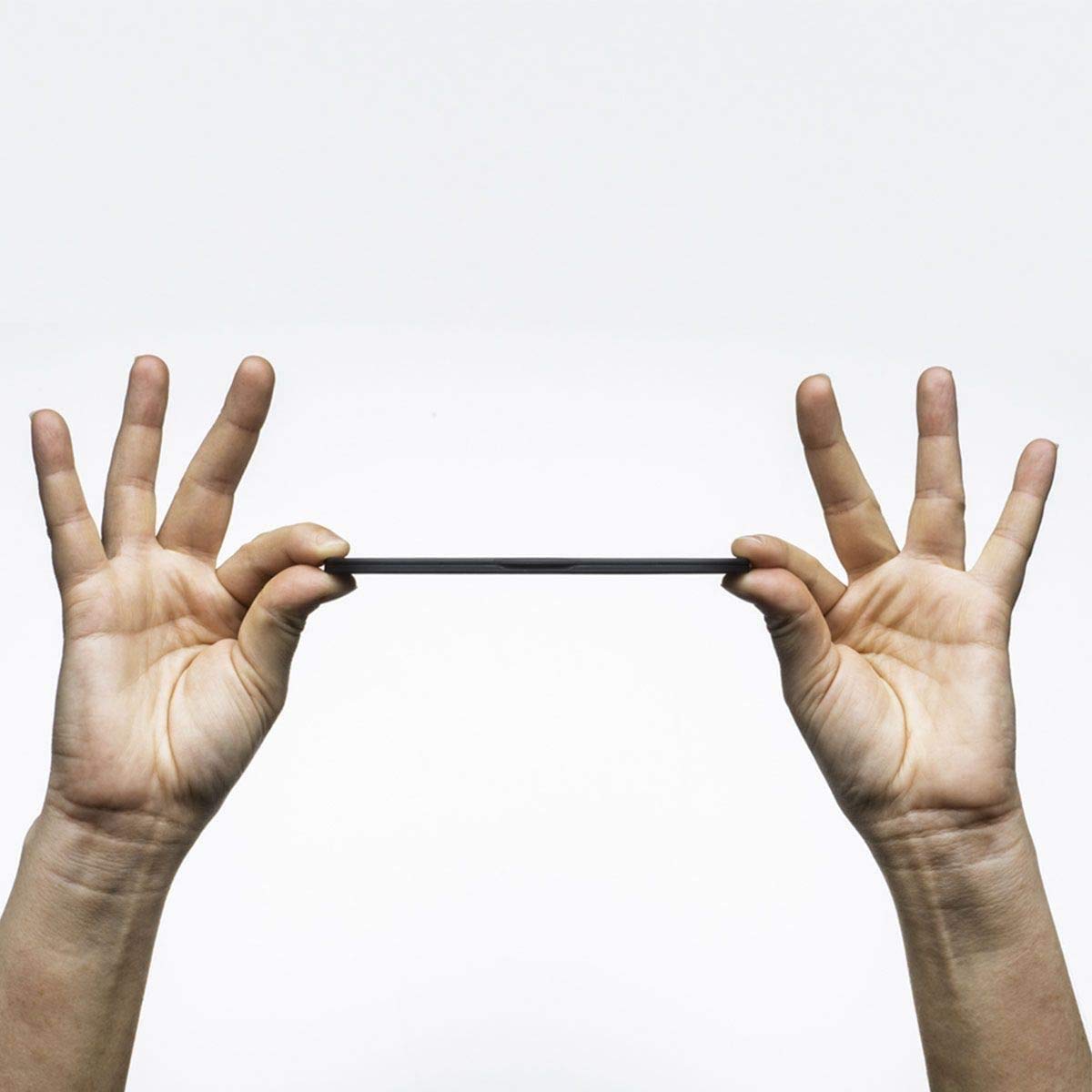 ThinOptics Occhiali Lettura Schermo, Montatura Nera, Ultra Sottili, Leggeri | Occhiali con blocco della luce blu per computer e schermi, uomo e donna, ultra sottili e leggeri, per ufficio e smart working