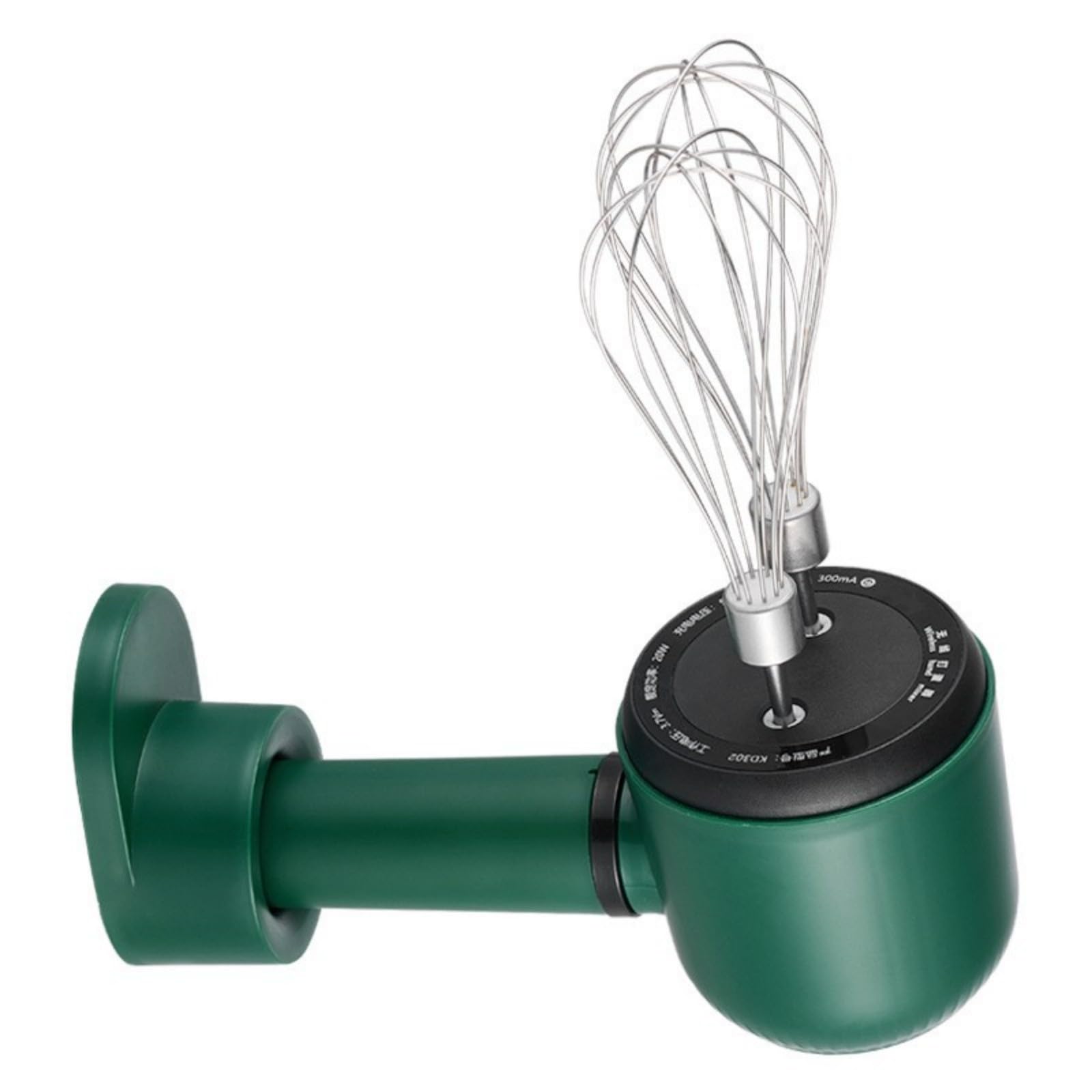 Jazuaiao Nonrust Steel Electric Eggs Beater Double Cutter 1200mAh High Capacity Battery 3 Speed Option for Dessert Automatic Cake Mixer