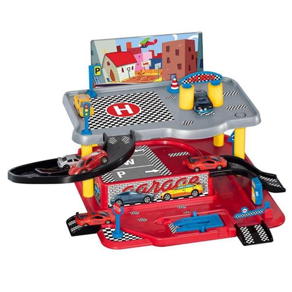 Dede - 2 Katlı Garaj Oyun Seti (Fentoys 03067)