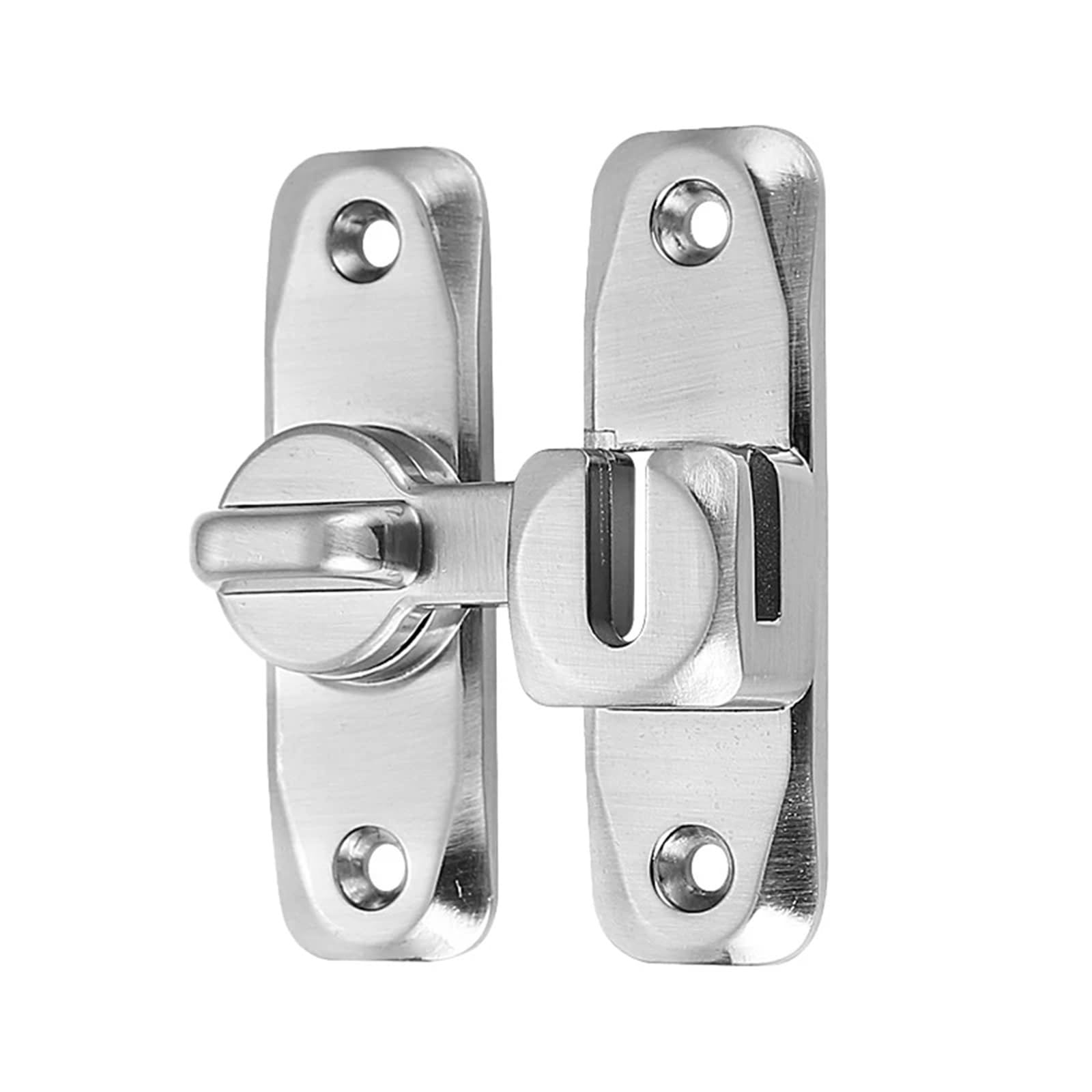 BPABDEITR 90/180D Multicolor Flip Gate Latch for Sliding Barn Door Lock