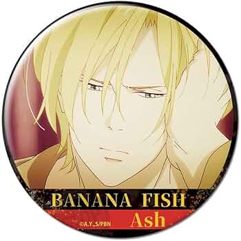 Amazon | ライセンスエージェント BANANA FISH 缶バッジ デザイン01