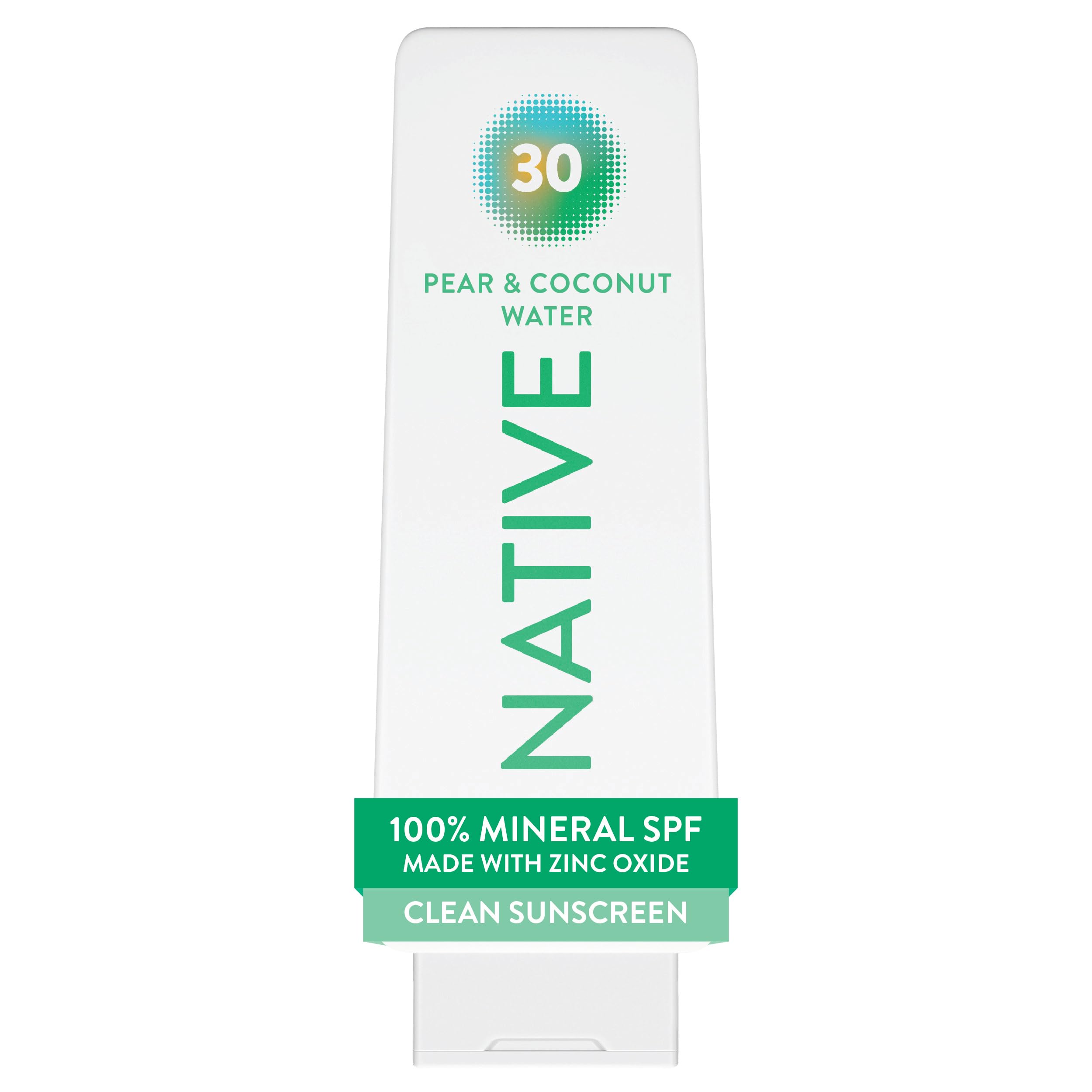 Amazon.com: Native Mineral Sunscreen Lotion SPF 30, Pear & Coconut
