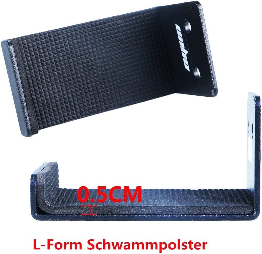 Supporti Parete Per Tavole Surf - Coppia In Alluminio Con Rivestimento Feltro - Foto 2