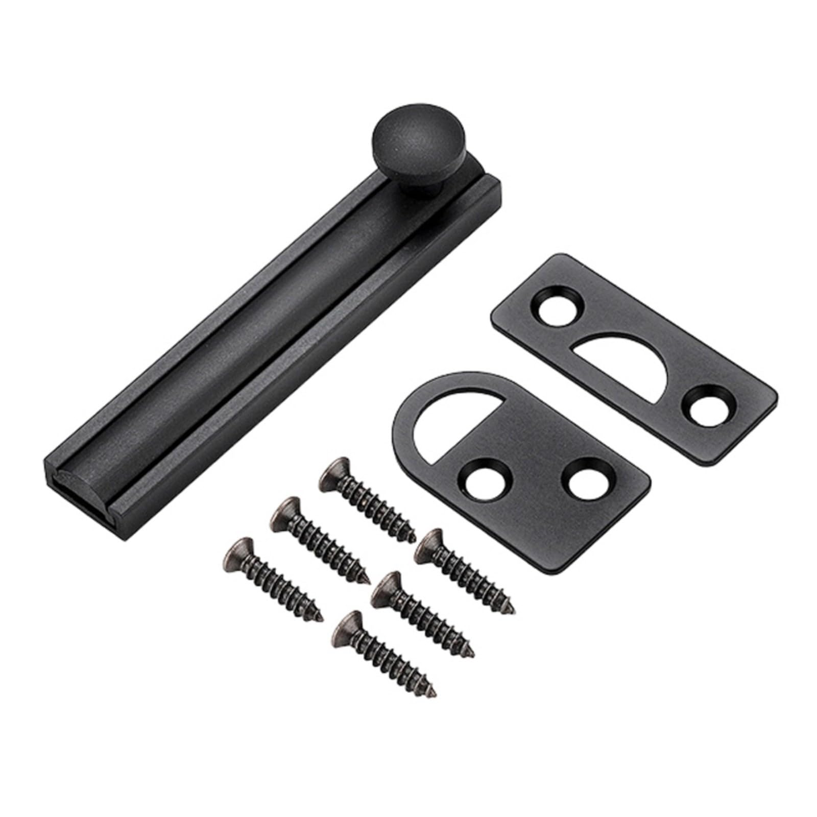 Bathroom Home Security Barn Slide Latches Door Bolt Concealed for Enhanced Doors Security Metal Concealed