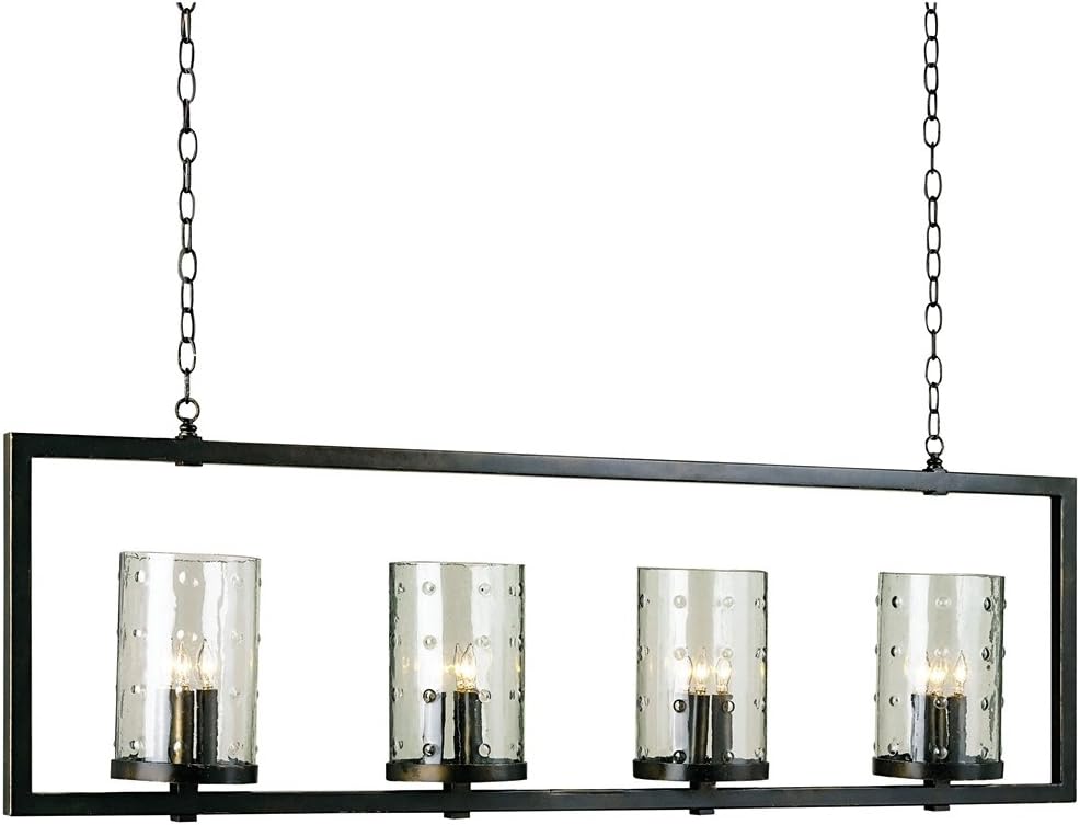 Currey And Company Longhope 55" Wide Bronze Chandelier