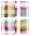 Baker Ross- Perlas Autoadhesivas (Pack de 372) en colores del arcoíris para Decorar. Manualidades para niños