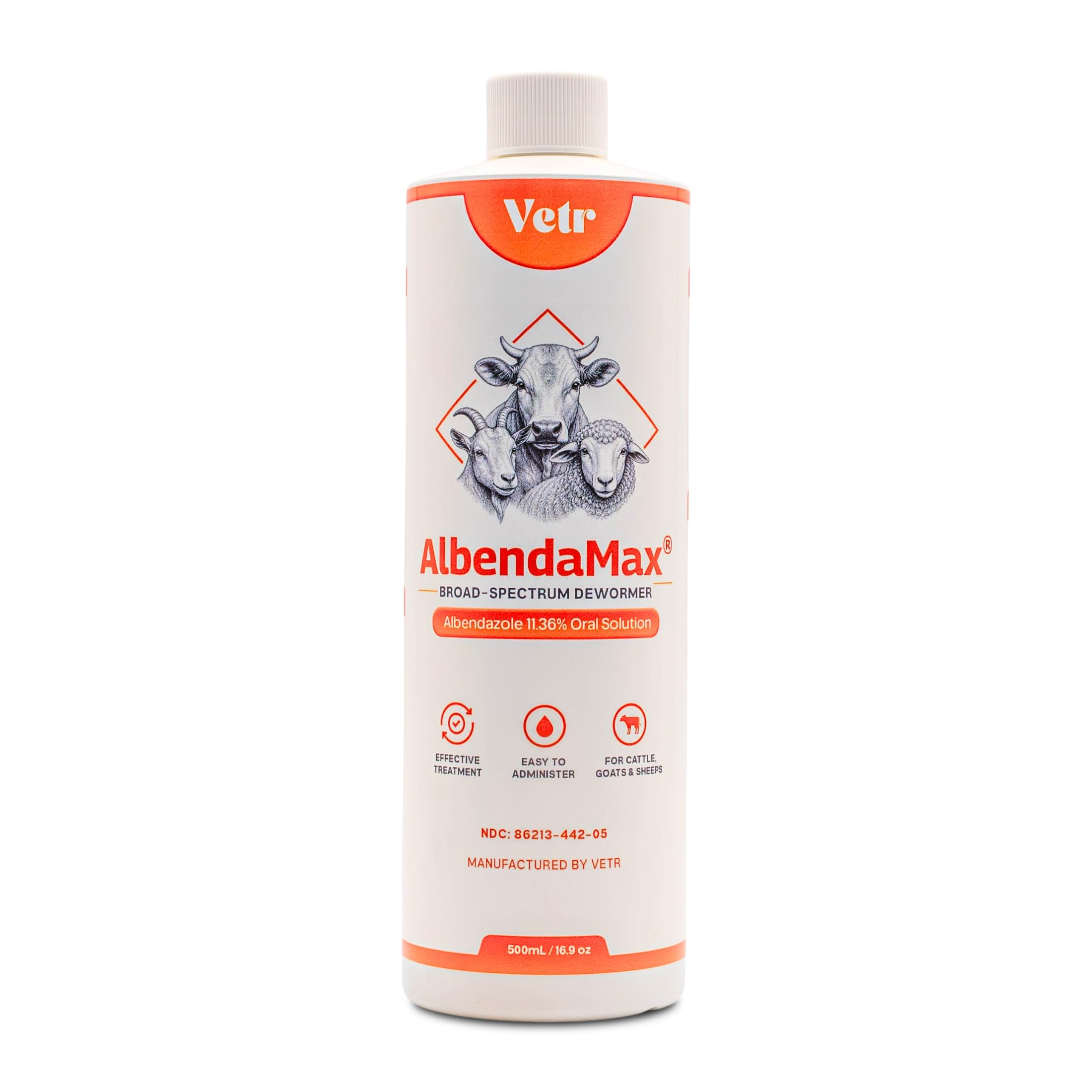 vetr AlbendaMax Oral Suspension for Cattle Sheep and Goats