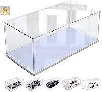 Vista 29 de Vitrina de acrílico transparente engrosada para Lego 75375 Millennium Falcon para 21319 Central Perk 75380 42204 Coleccionables, caja transparente
