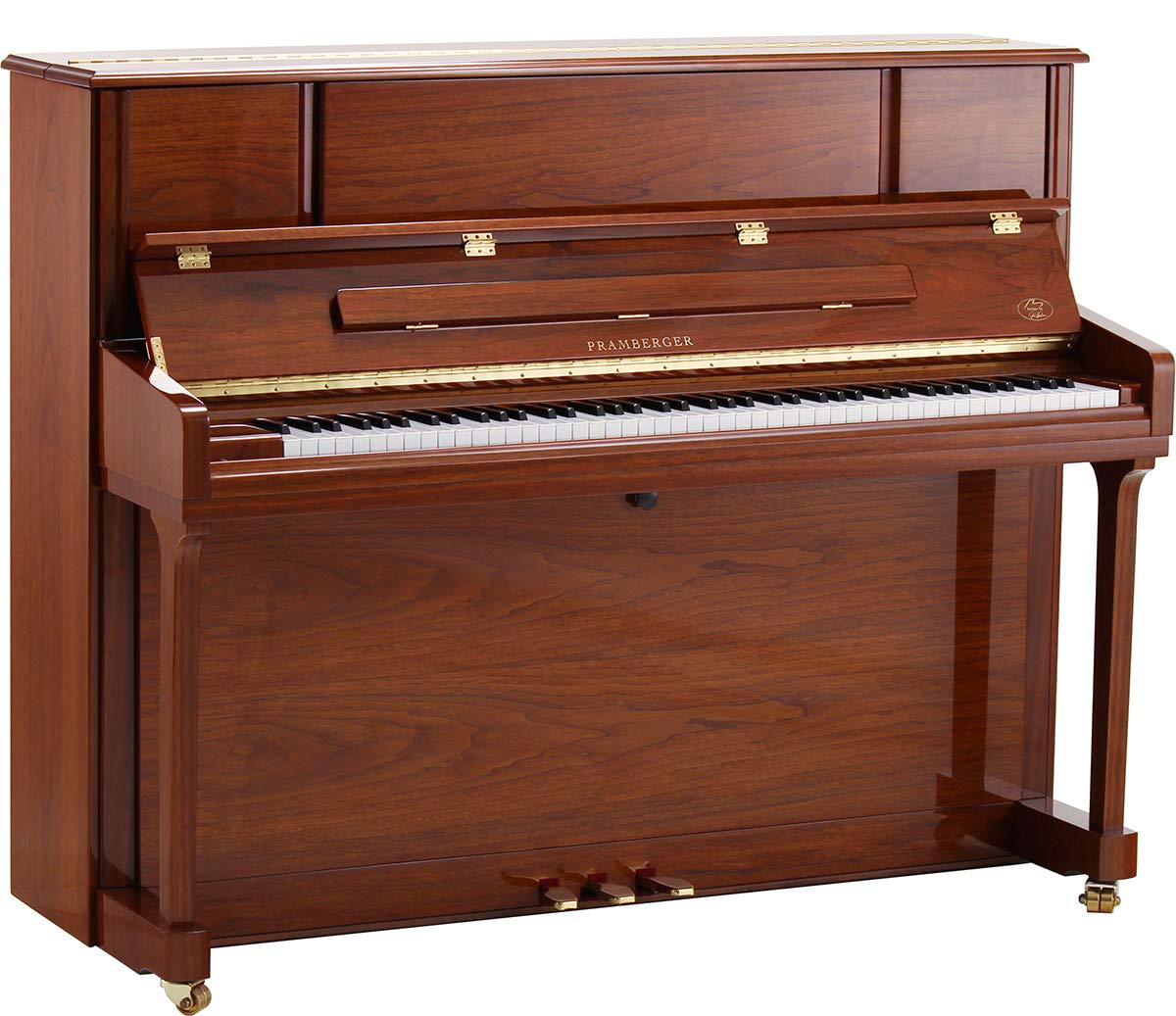 Amazon | PRAMBERGER PV118 ウォルナット艶出し仕上げ アップ