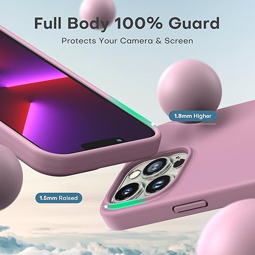 Vista 208 de TOCOL - Funda 5 en 1 para iPhone 11, con 2 protectores de pantalla + 2 protectores de lente de cámara, funda delgada de silicona líquida a prueba