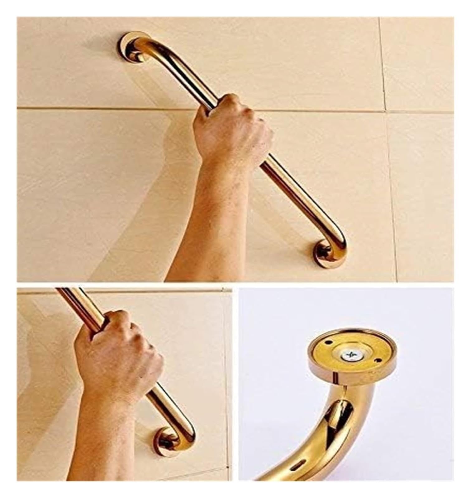 Barras de Apoyo para baño, barandillas de Seguridad para Personas con discapacidad, barandillas para bañera, Ancianos y discapacitados.