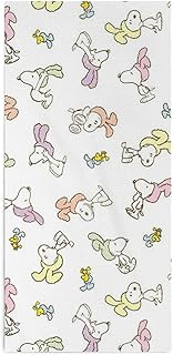 スヌーピー タオル フェイスタオル ホテル仕様 高級 抗菌防臭 瞬間吸水 家庭用 業務用 柔らかい肌触り 73*35cm サロンタオル 洗顔タオル 毛羽落ち少ない