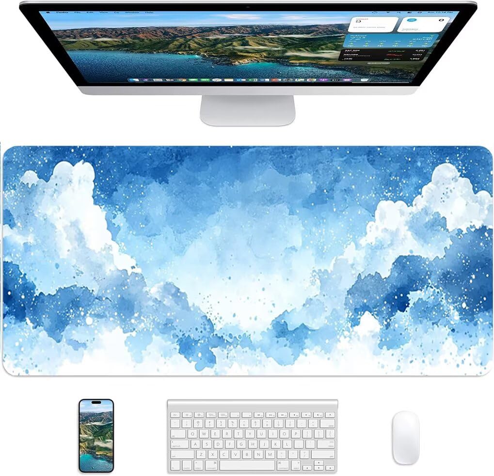 Lpfieonn Cielo Gaming Tappetino Scrivania, 120x60cm PF-3121