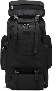 Zaini 80 / 100L Outdoor Bilancio Zaini Militari Oxford Tessuto Impermeabile Tactical Zaino Sport Camping Escursionismo Trekking Pesca Borsa da Caccia