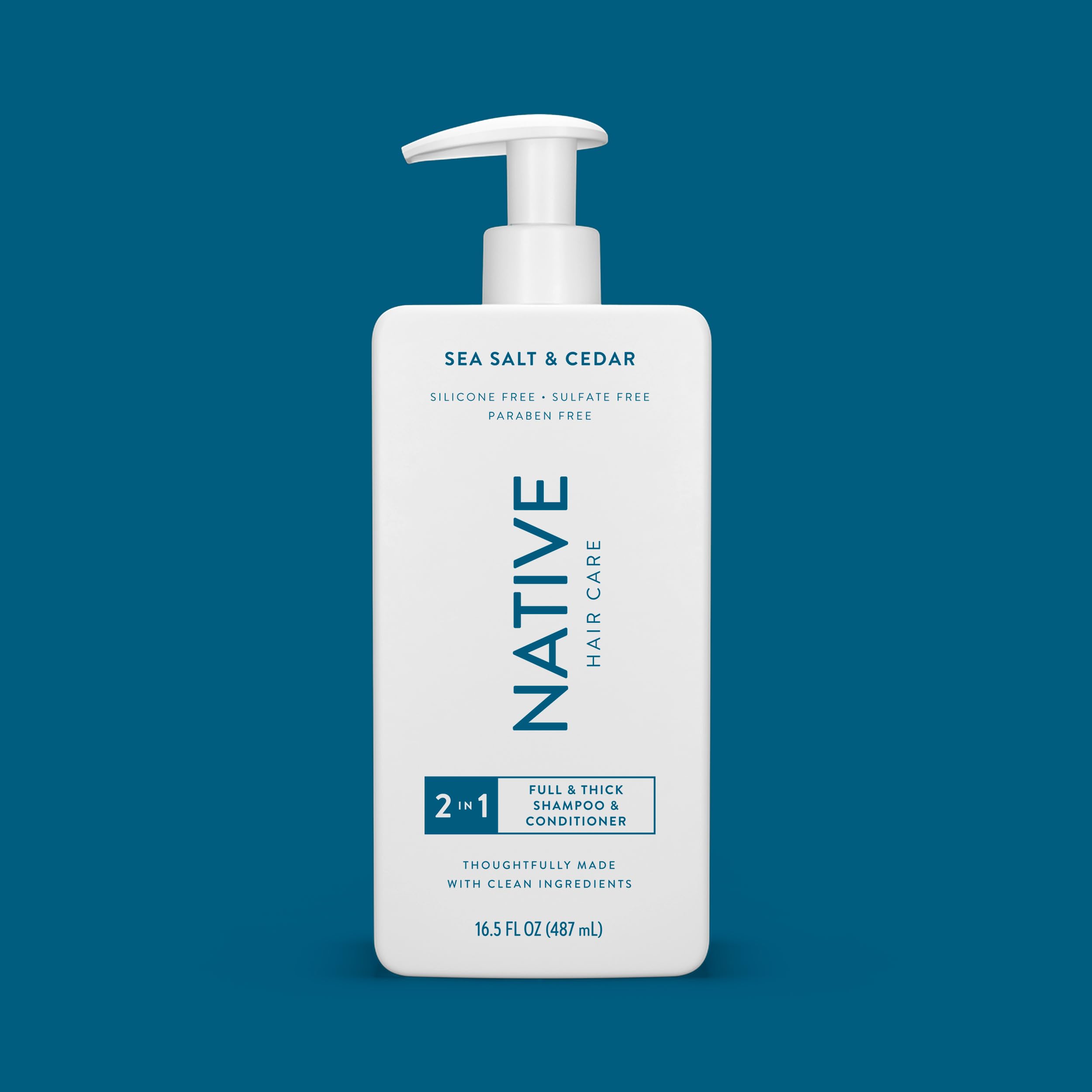 Amazon.com : Native Sea Salt & Cedar 2N1 Shampoo & Conditioner Set