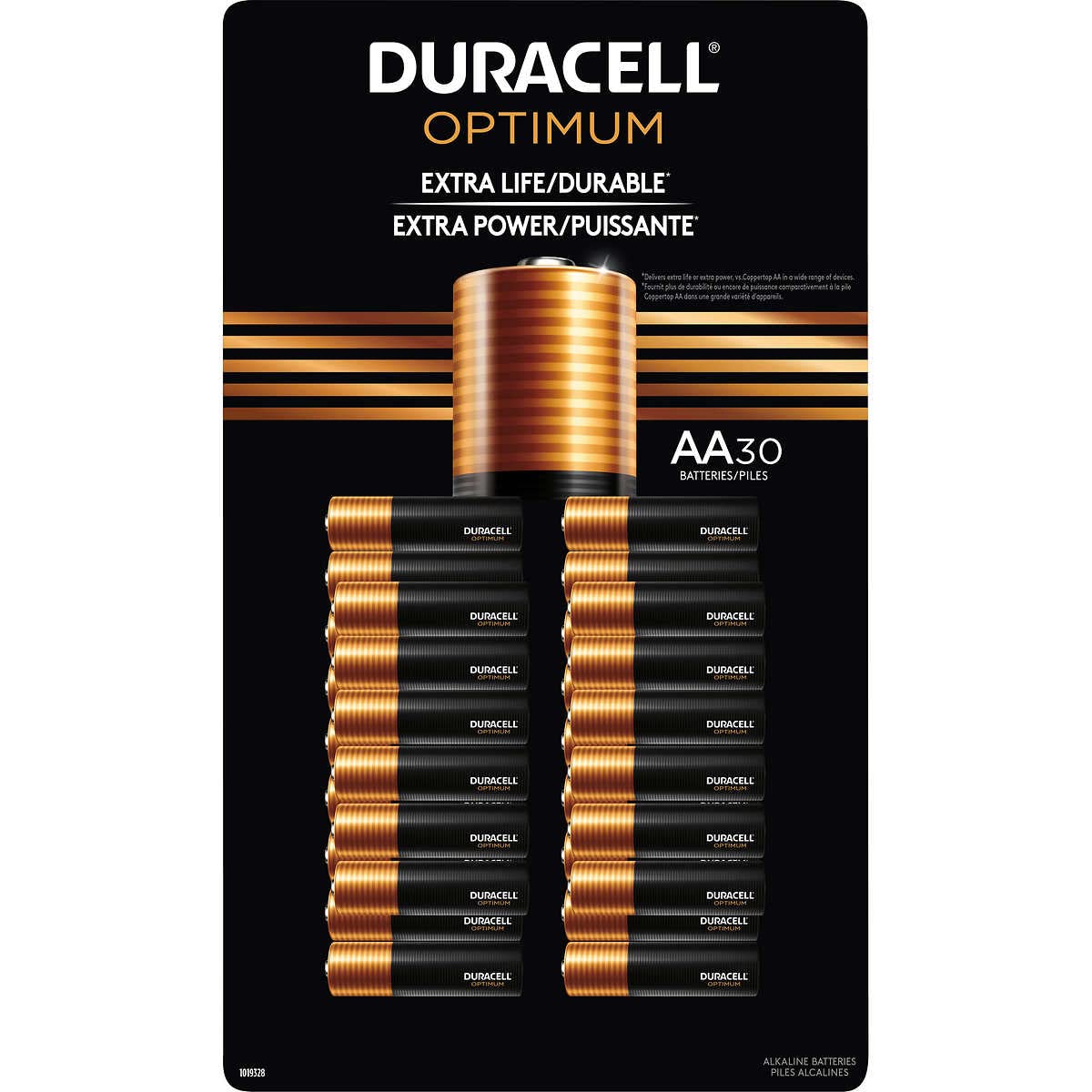 Duracell Optimum AA Batteries | 30 Count Pack | Alkaline AA Battery Ideal for Household and Office Devices