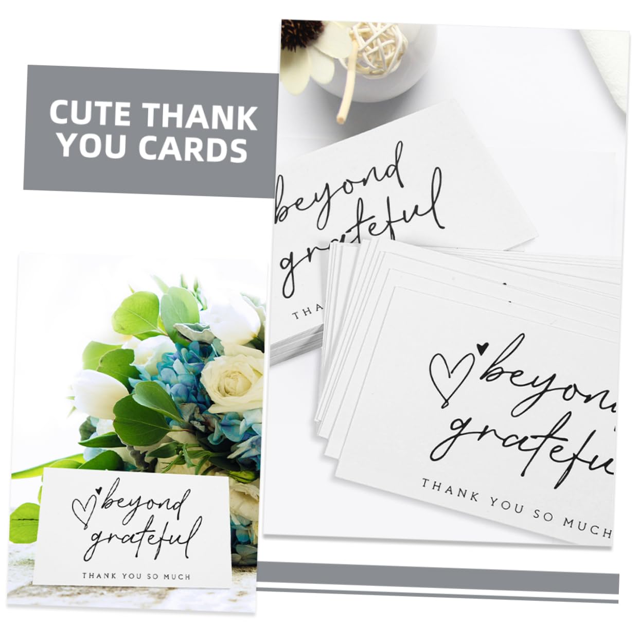 DOITOOL 5 Series Tarjetas De Agradecimiento Con Sobres Tarjetas Negocios Bodas Y Celebraciones Y Pedidos Salones De Boutiques Y Panaderías 150 Piezas X 5