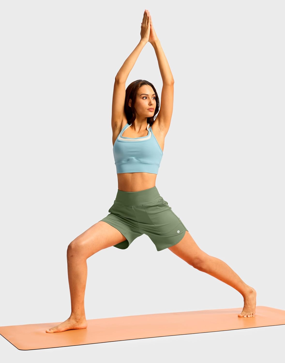 G Gradual Women's Athletic Shorts 6" High Waisted Stretchy Bermuda Shorts for Women Quick Dry Summer Casual Shorts - Image 6