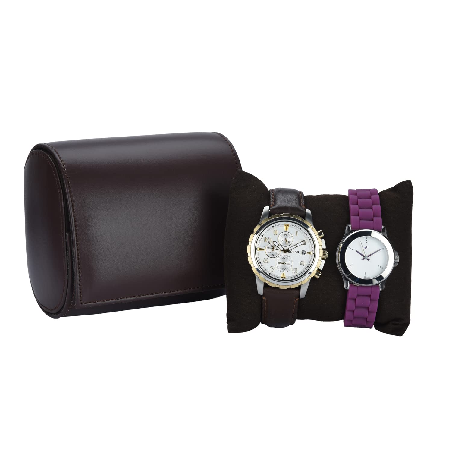 THE CASE PU Leather Premium Smart Watch Case for Men & Women For 2 Slots Watch Roll Organizer (B0CR3ZFMQC) Amazon Price History, Amazon Price Tracker