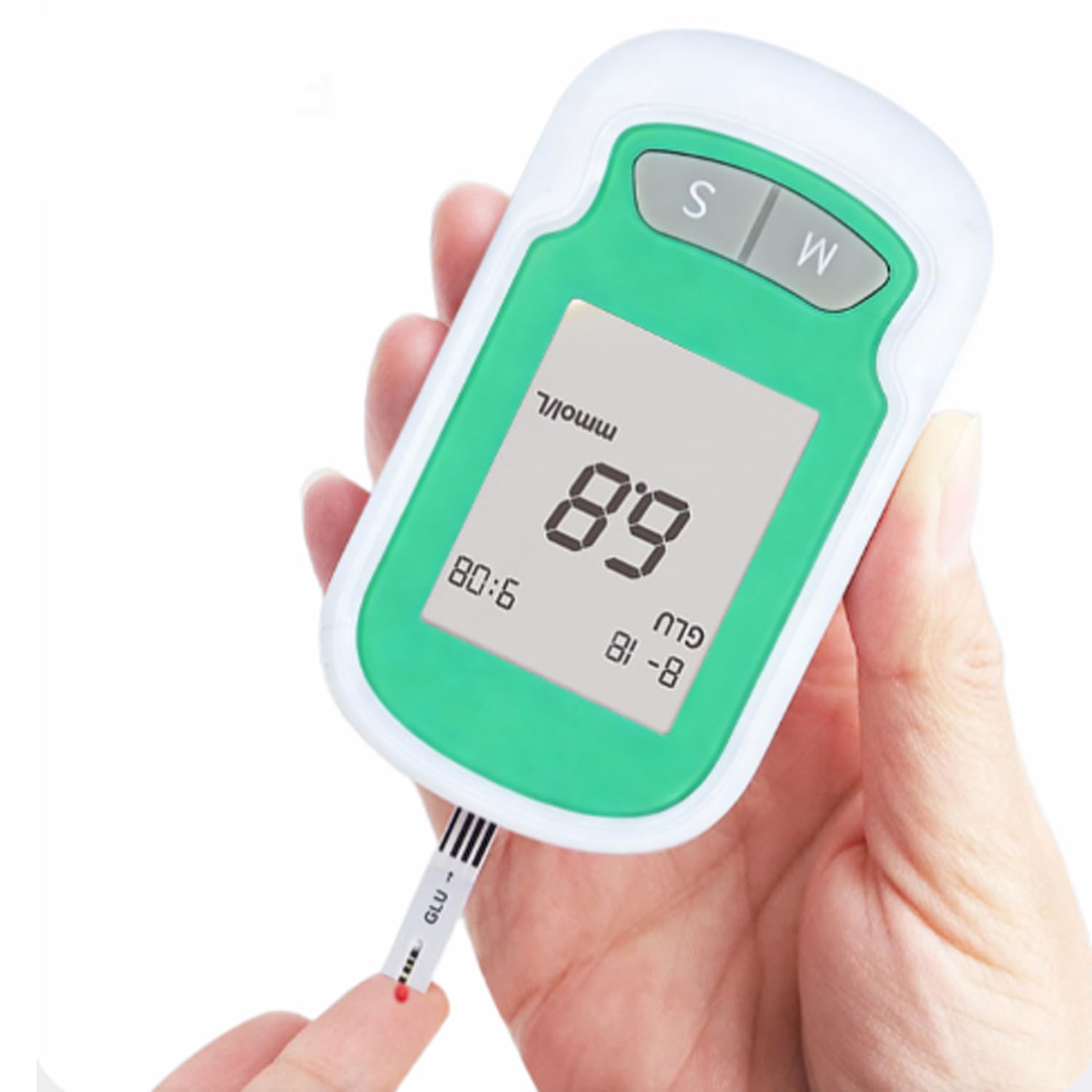 Kit di Test per Il Benessere Domestico 3 in 1, Set per Il Monitoraggio di Acido Urico, Glucosio E Colesterolo con Strisce Reattive, 500 Memorie, Rilevamento Accurato, per Uso Clinico E