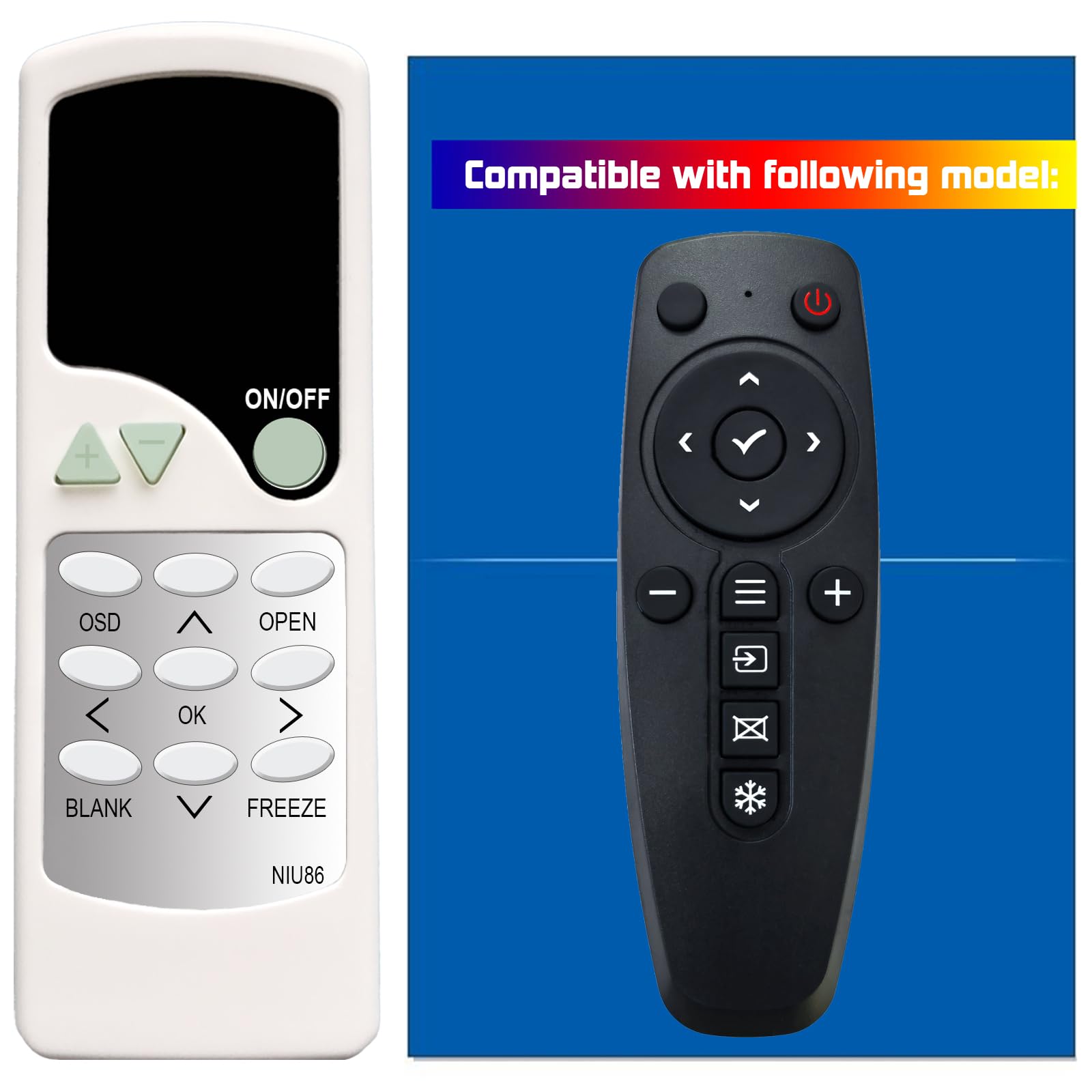 Replacement Remote Control for Promethean I-Series VTP Titanium Activpanel Interactive Flat Panel Display