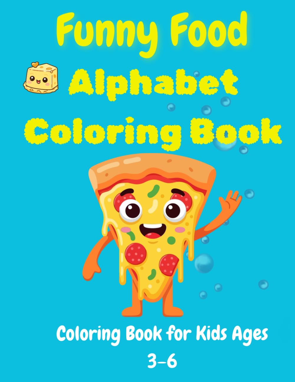 ABC Food Coloring Book for Kids