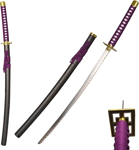 40.9" Metal Carbon Steel Anime Katana Kuchiki Byakuya's Senbonzakura Samurai Sword for Cosplay, Collection