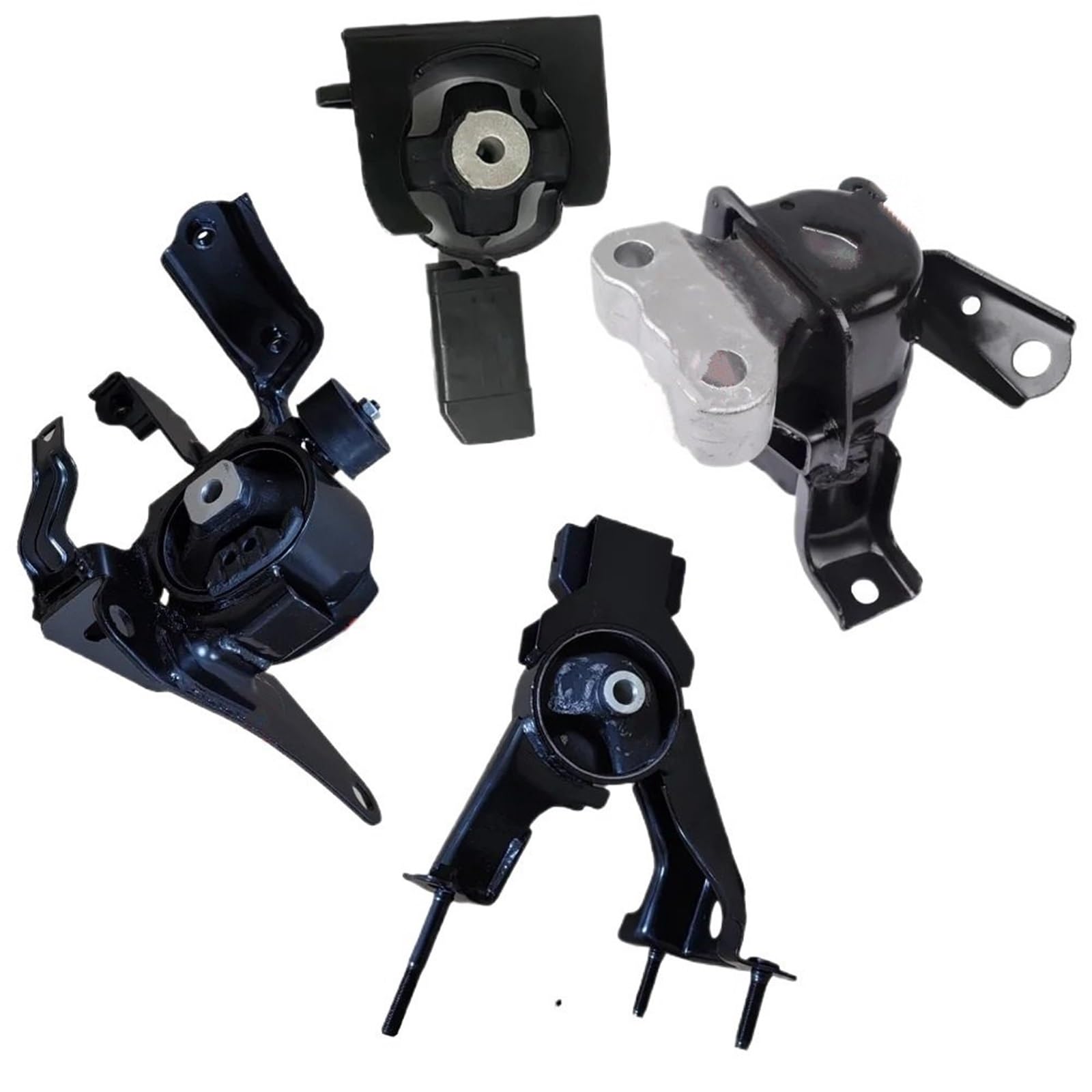 Maoyuruk One Color Engine Subframe Mounting Fit For Toyota Noah Voxy/Corolla Altis Isis Wish Esquire 12361-37040 12371-37120 12372-37030 4Pcs Engine Motor Mounting