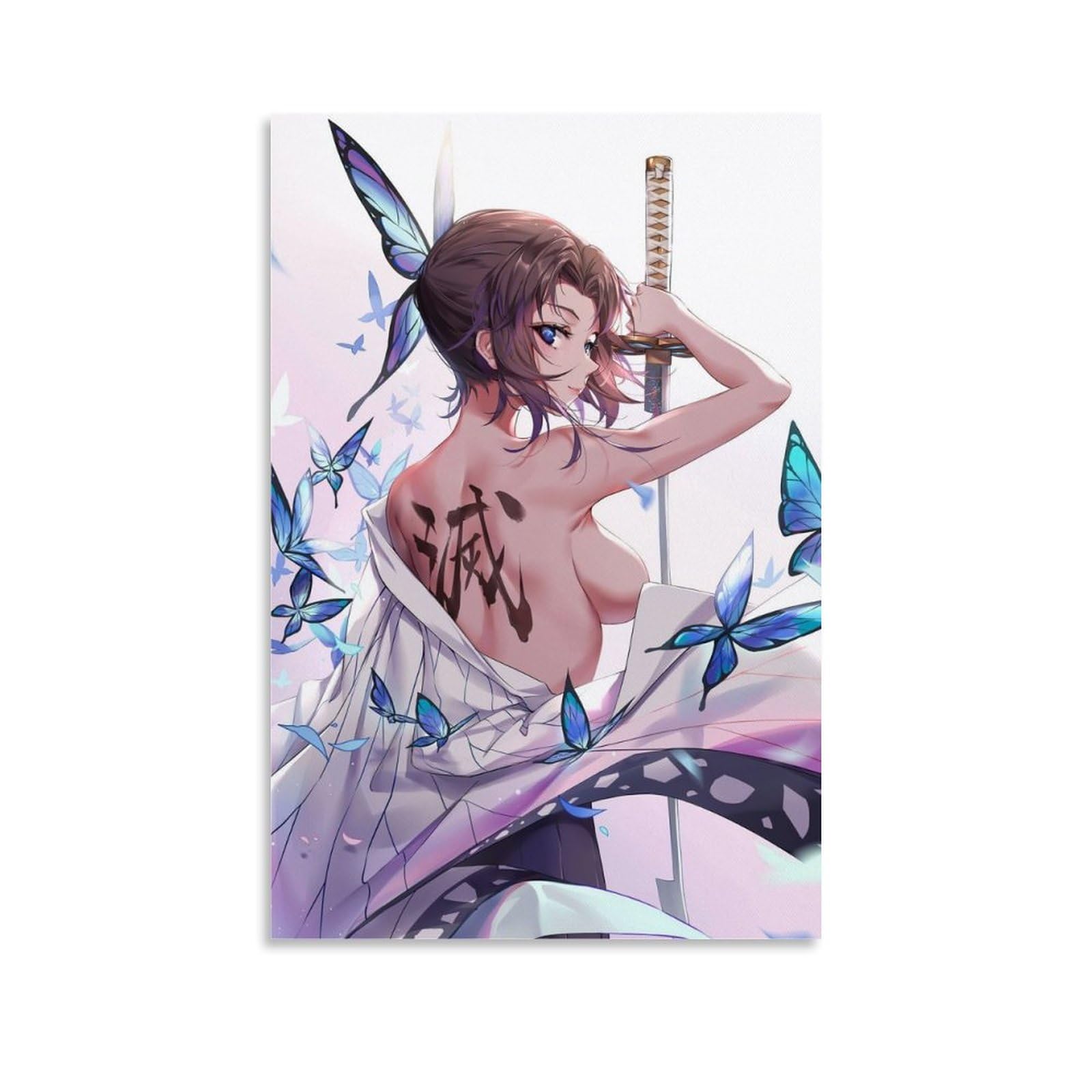 REOTTO Shinobu Kocho Demon Slayer Poster Decorative Painting Canvas Wall  Posters And Art Picture Print Modern Family Bedroom Decor Posters  20x30inch(50x75cm) : Amazon.co.uk: Home & Kitchen
