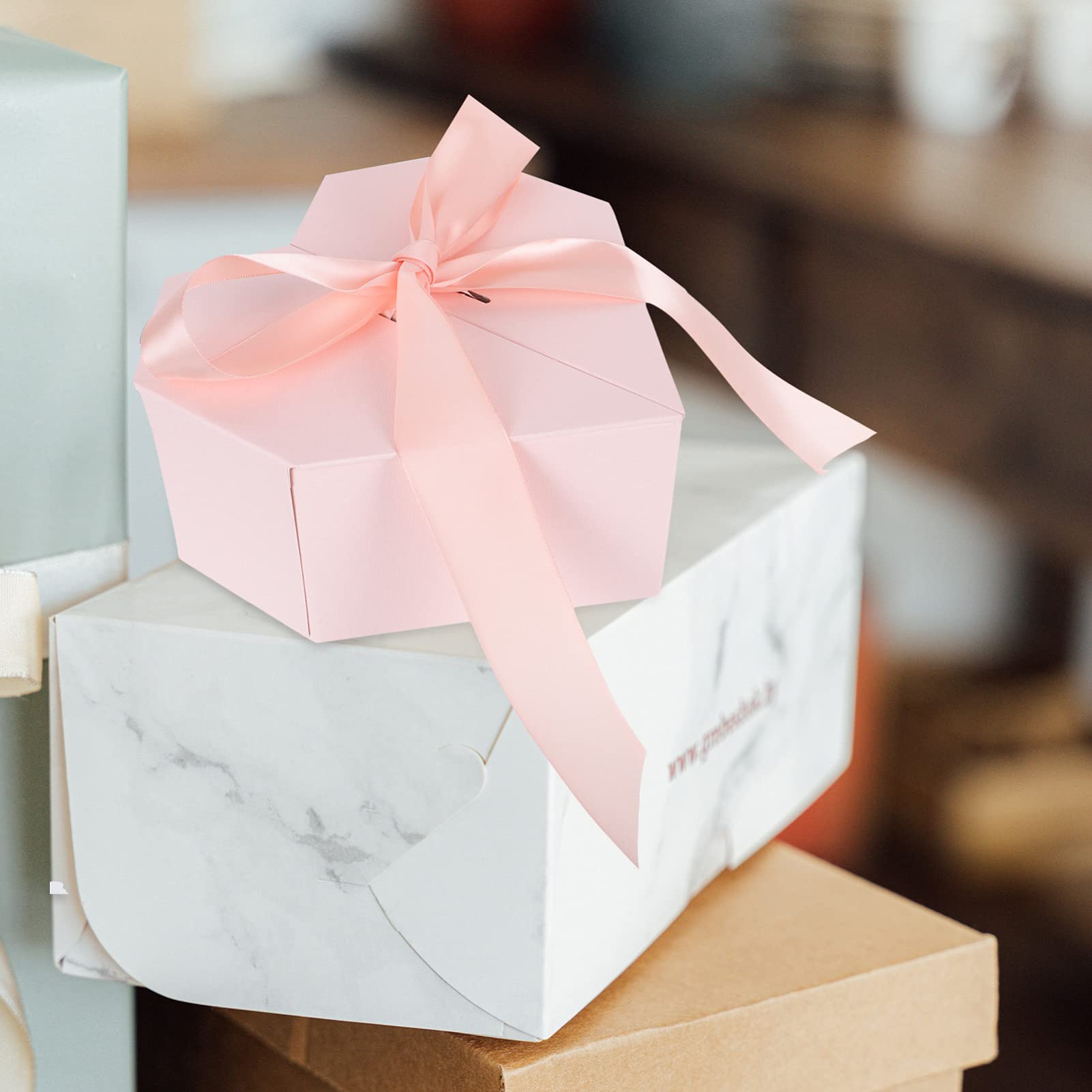 Cabilock 2stücke Herzform Geschenkschachtel Premium Kreative Aufbewahrungsbox Für Hochzeiten Geburtstage Und Valentinstag Romantisches Design Leicht Und Mit Tragetasche