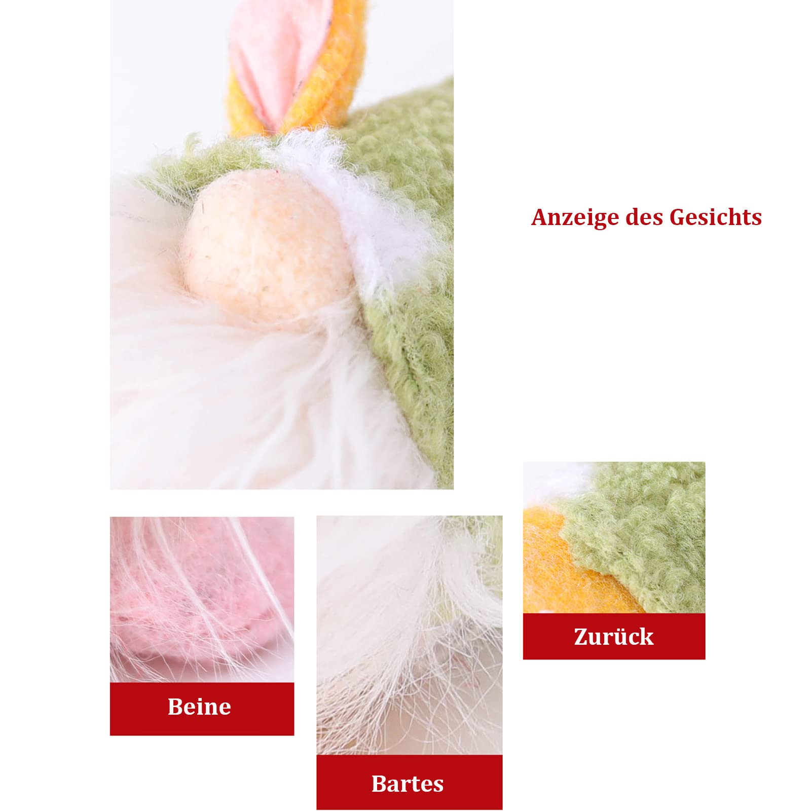 Kabouter met een Normale Snor Sticker - Kabouters met Snorren | Vera's